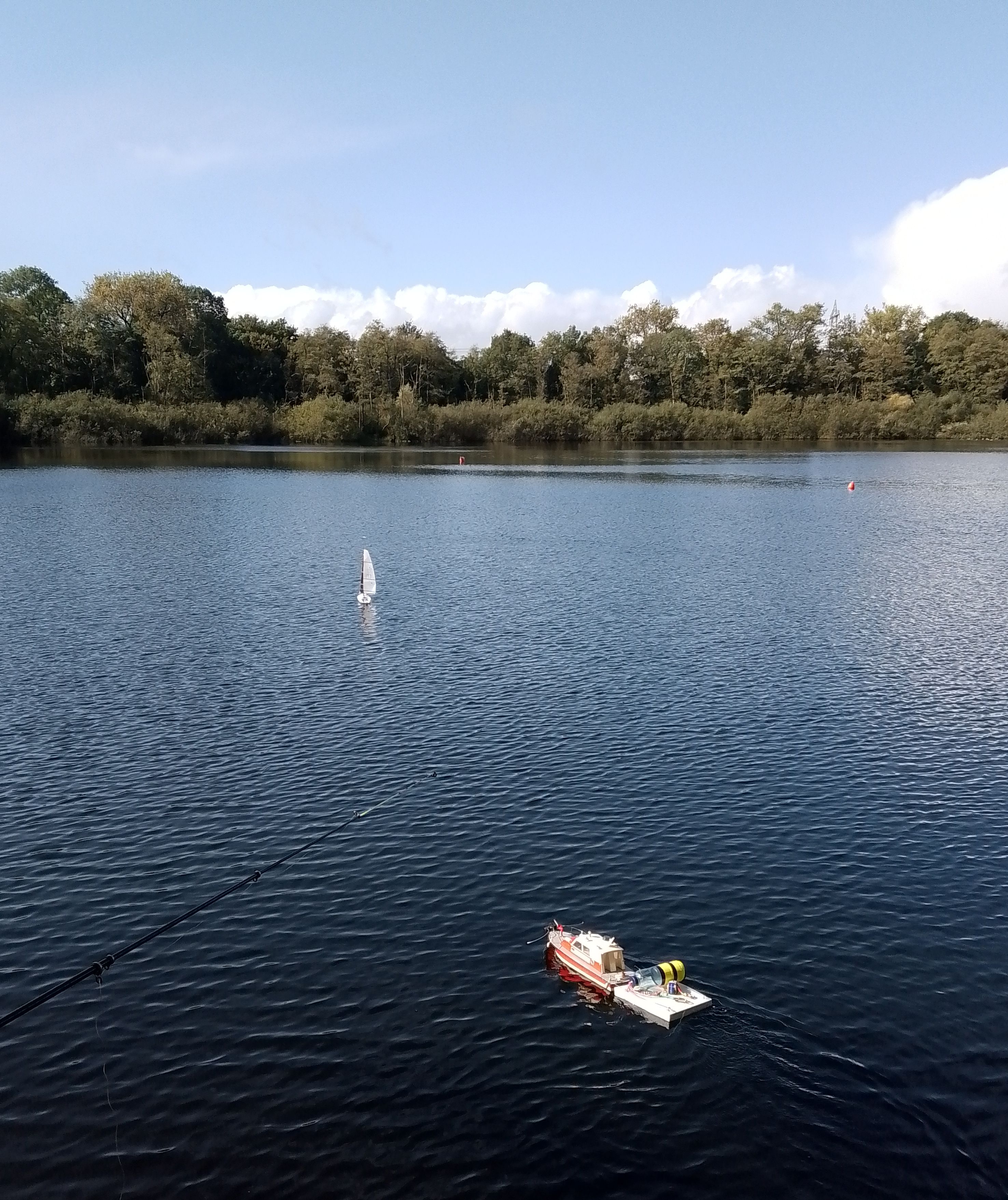 Das Feuerlöschboot unseres Bergeboote &amp; Tonnenleger.