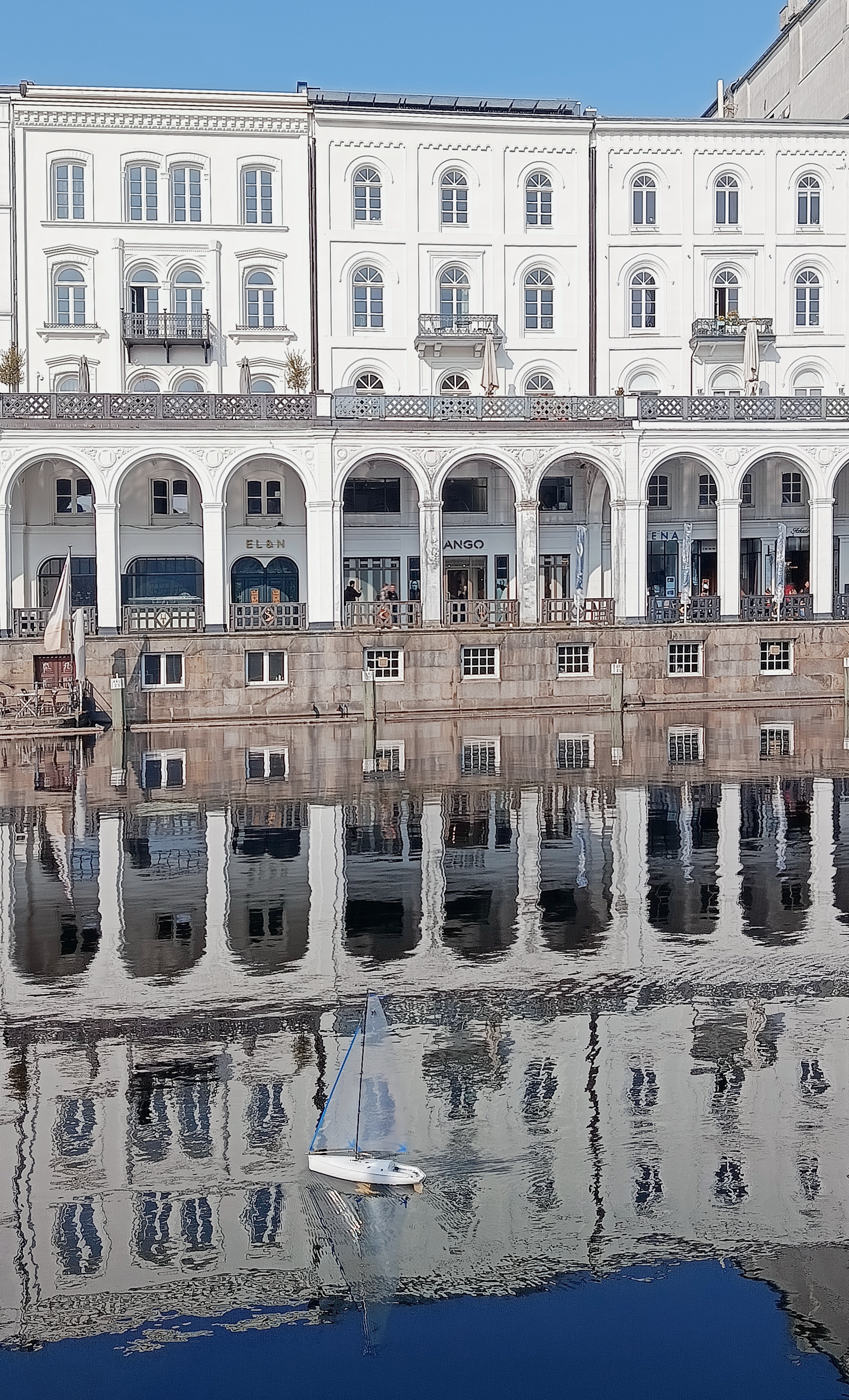 Mal was für das Auge. Danach segeln.